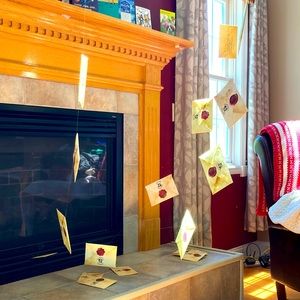 COPY - ••The Ultimate Harry Potter party decorations Hogwarts letters ban…